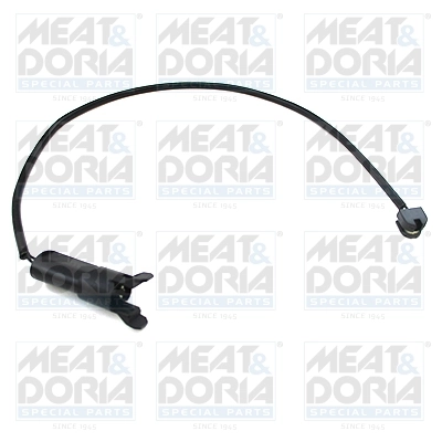 Warning Contact, brake pad wear